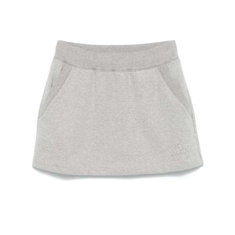 Miu Miu Jersey Mini Skirt