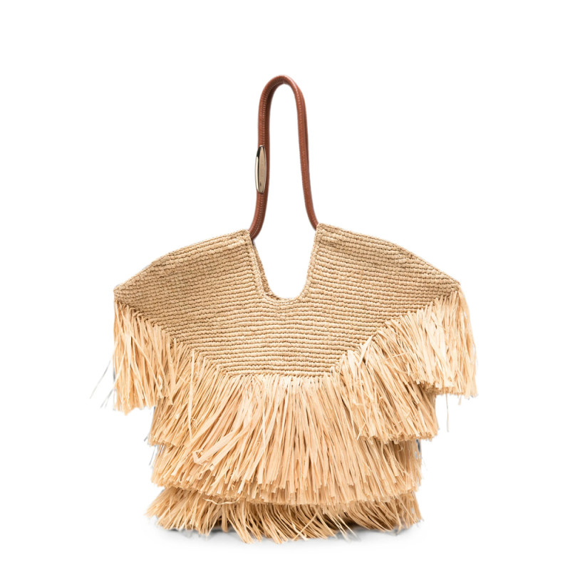 Zimmermann Medium Goldentime Fringe Tote Bag