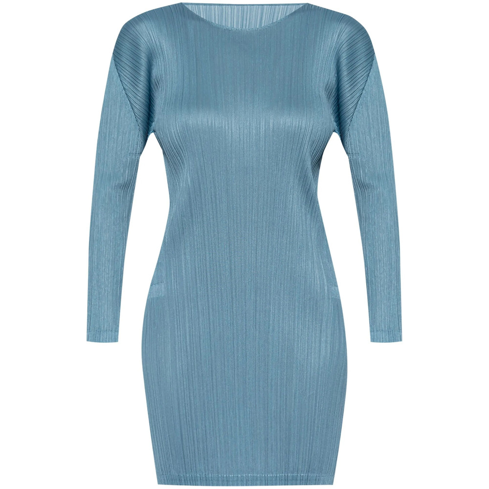 Pleats Please Pleated Mini Dress