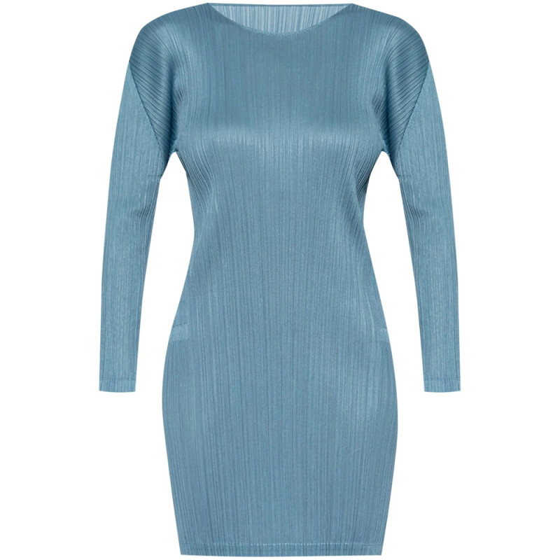 Pleats Please Pleated Mini Dress