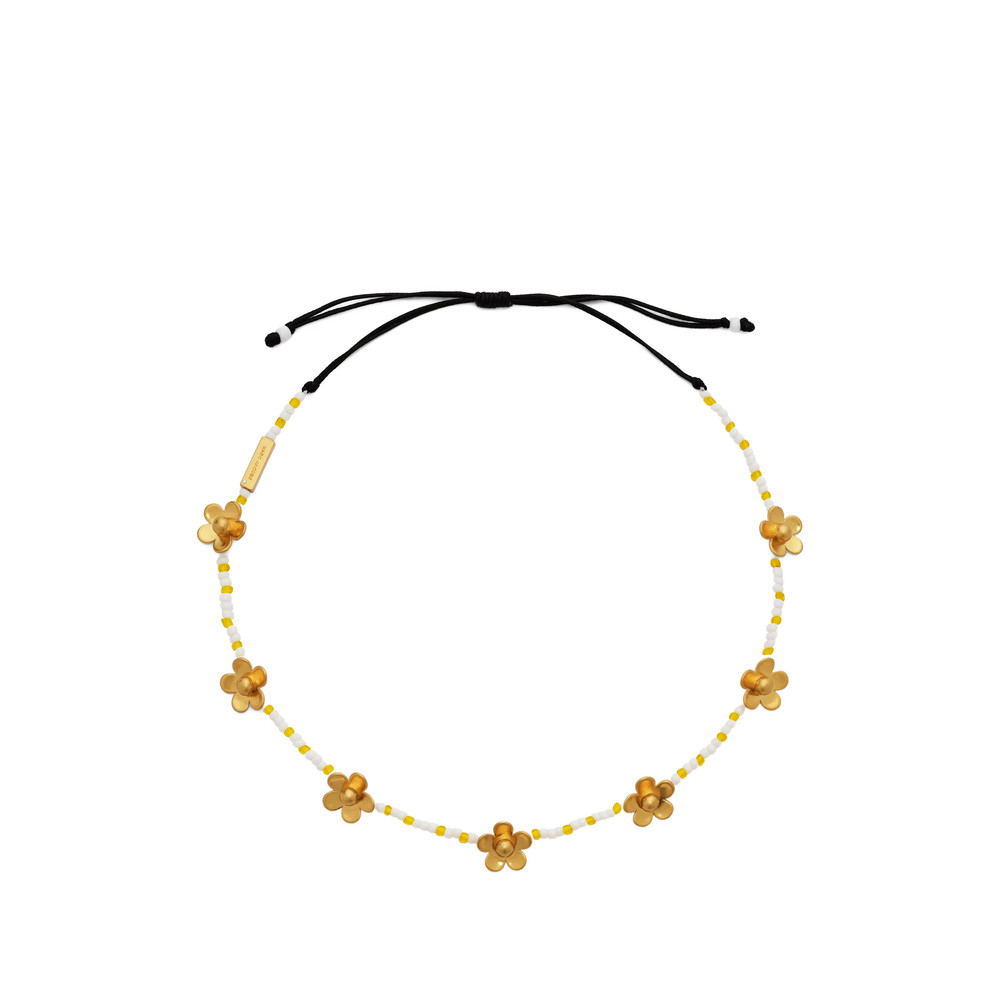 Marc Jacobs Daisy Beaded Necklace