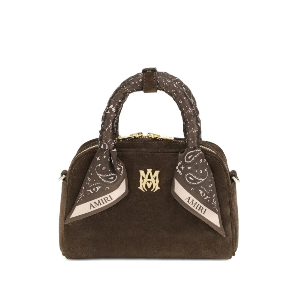 Amiri MA Scarf-handle Bowling Bag
