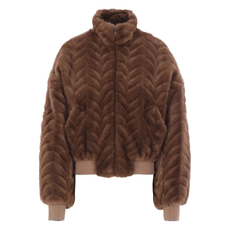 Balenciaga Quilted High-neck Coat