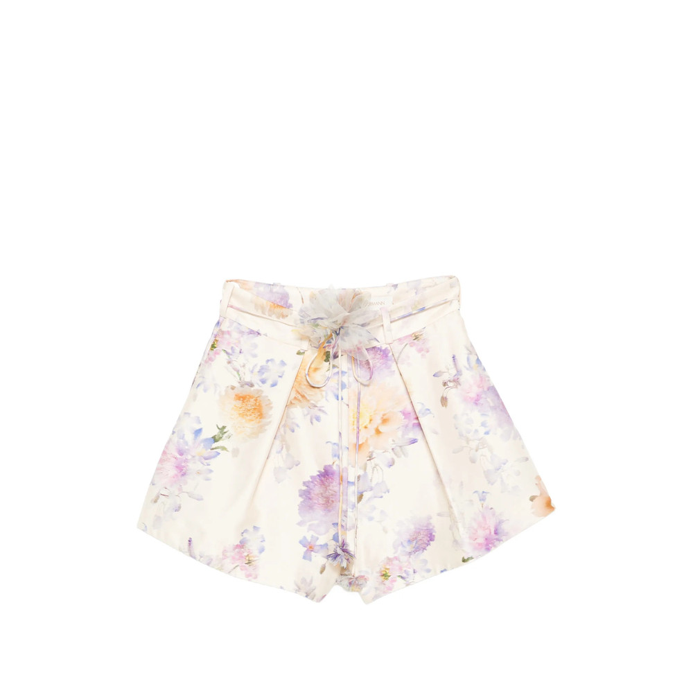 Zimmermann Luna Floral Shorts