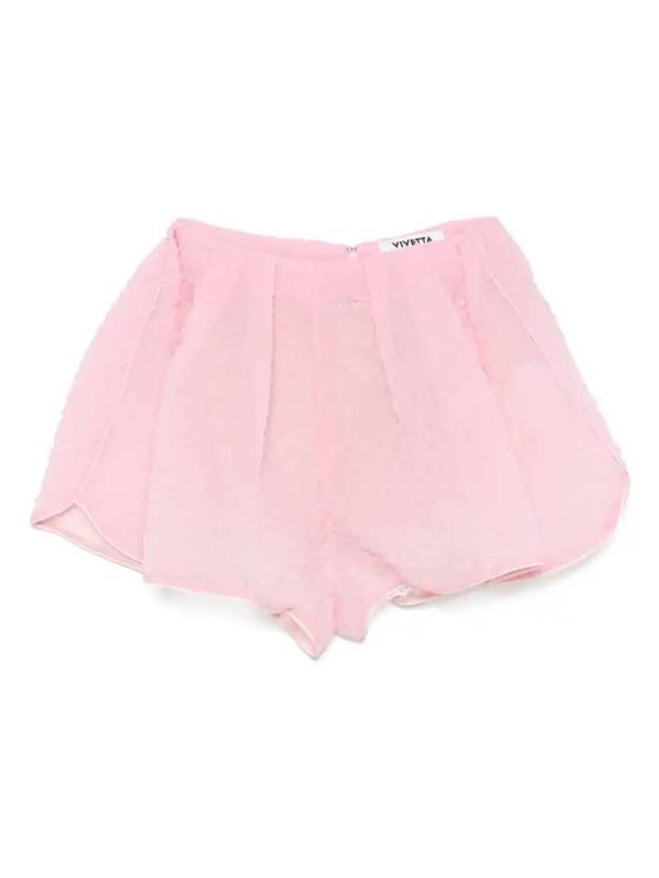 organza shorts