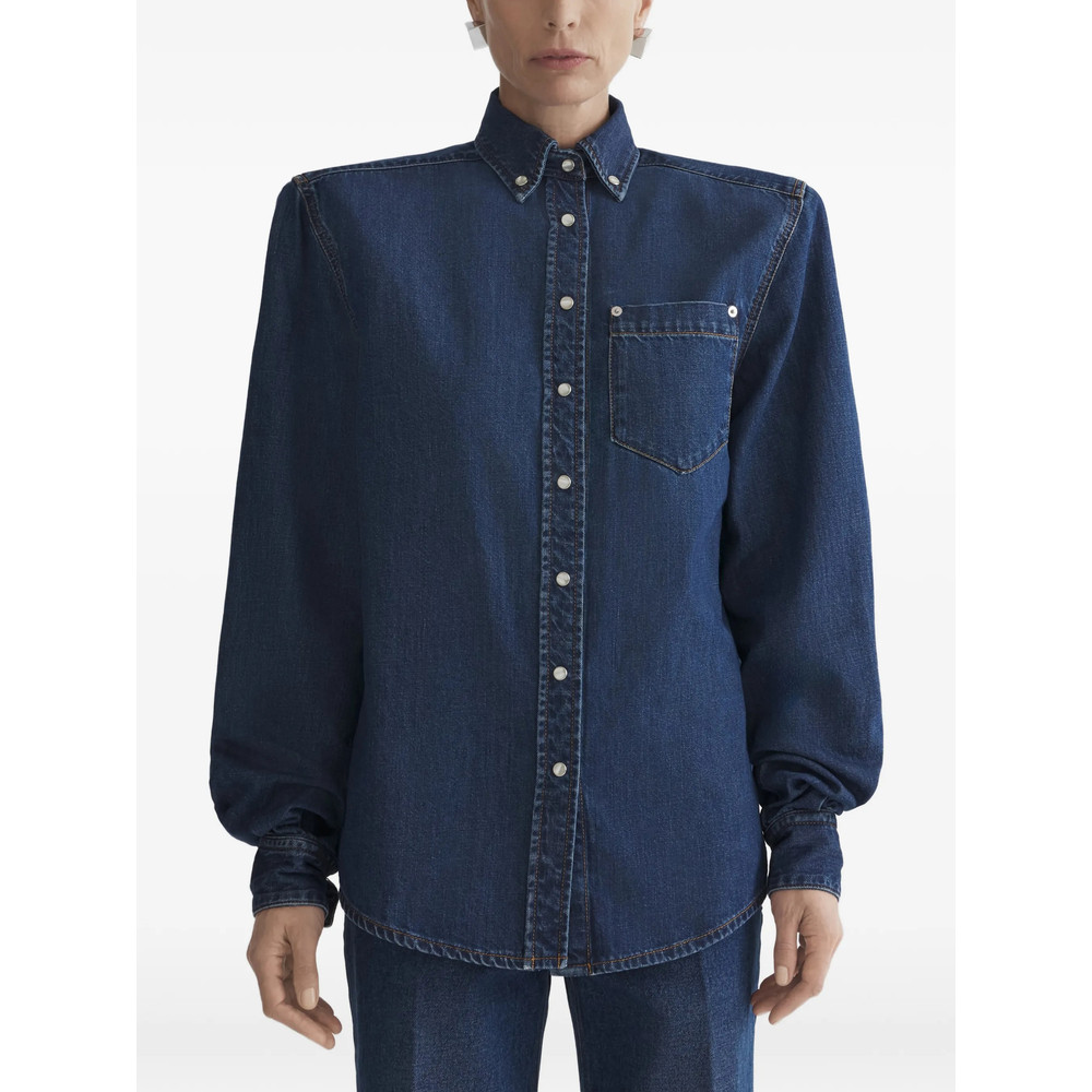 Mugler Buttoned Pocket Shirt