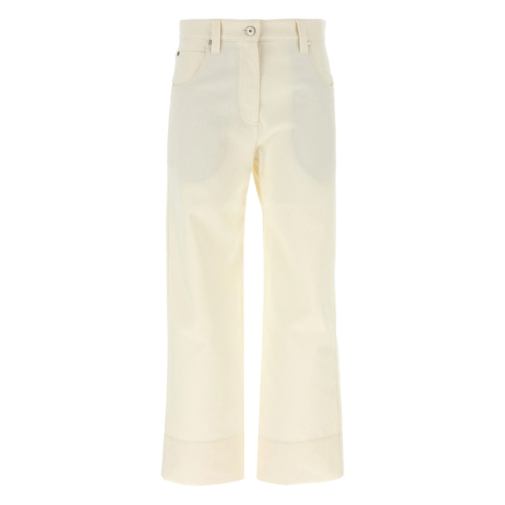 Brunello Cucinelli Monile Cropped Jeans