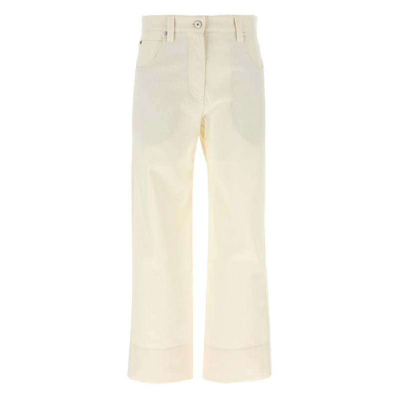 Brunello Cucinelli Monile Cropped Jeans