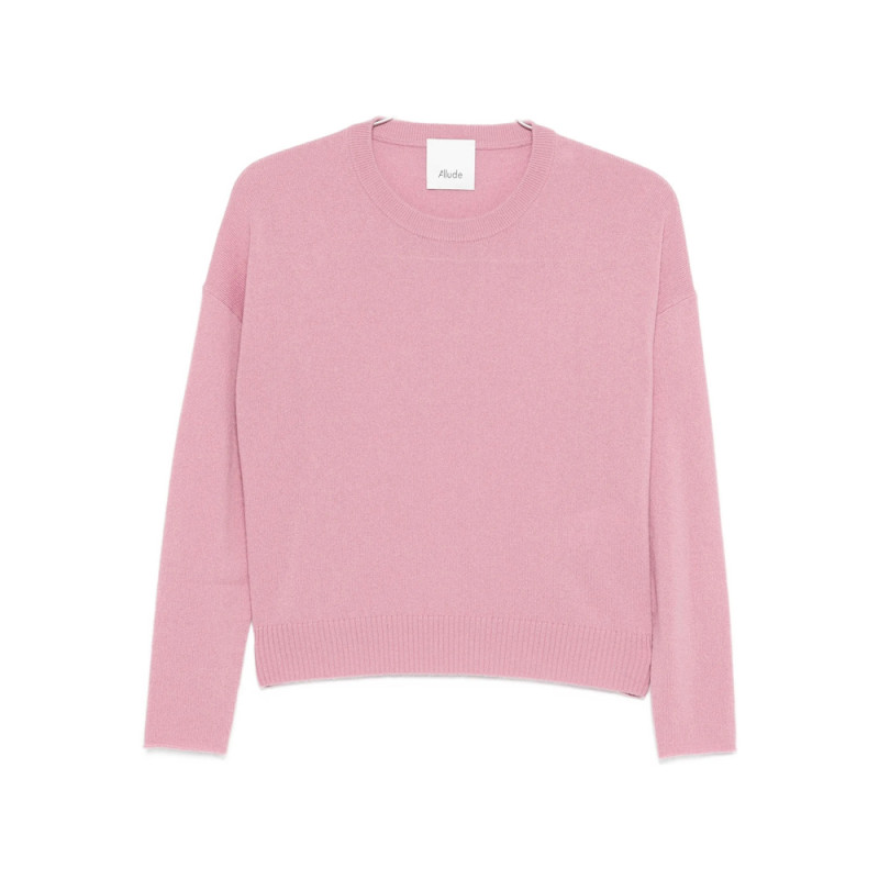 Allude Round-neck Cashmere Sweater