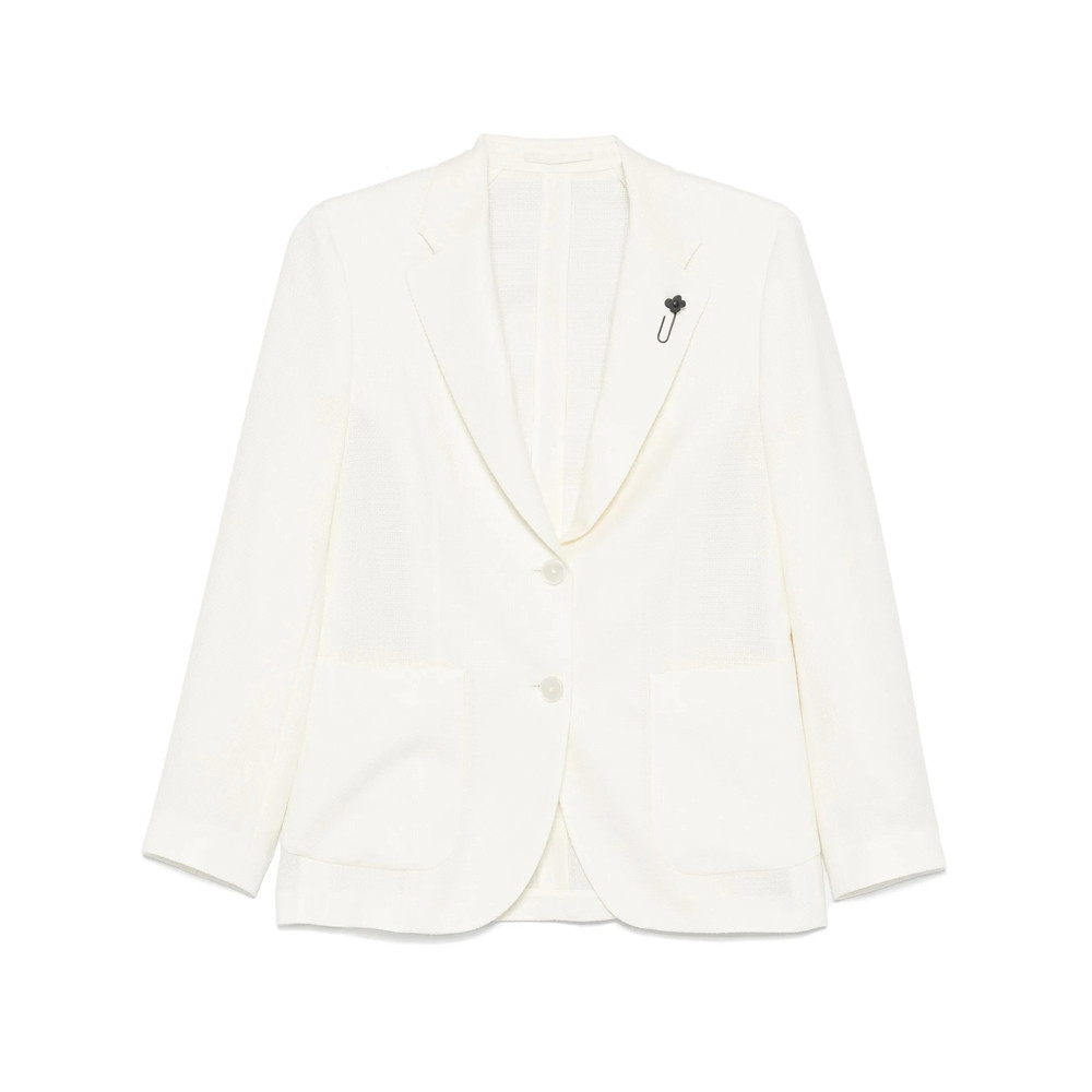 Lardini Brooch-detail Blazer