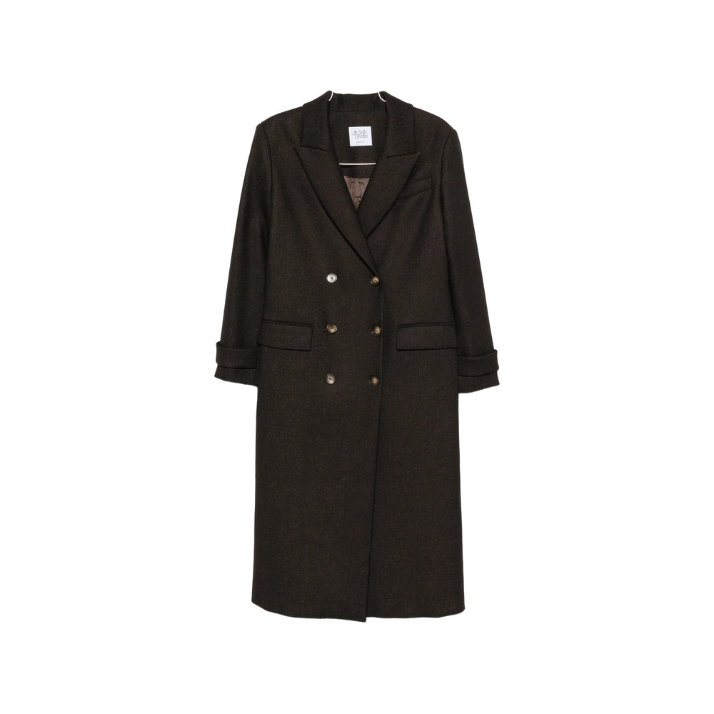 Le Sully Studio Double-breasted Peak-lapel Coat