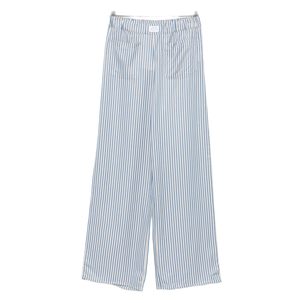 Maison Labiche Oudin Striped Wide-leg Trousers
