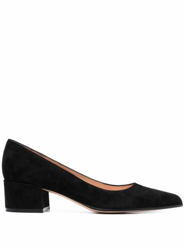Piper 45mm suede pumps