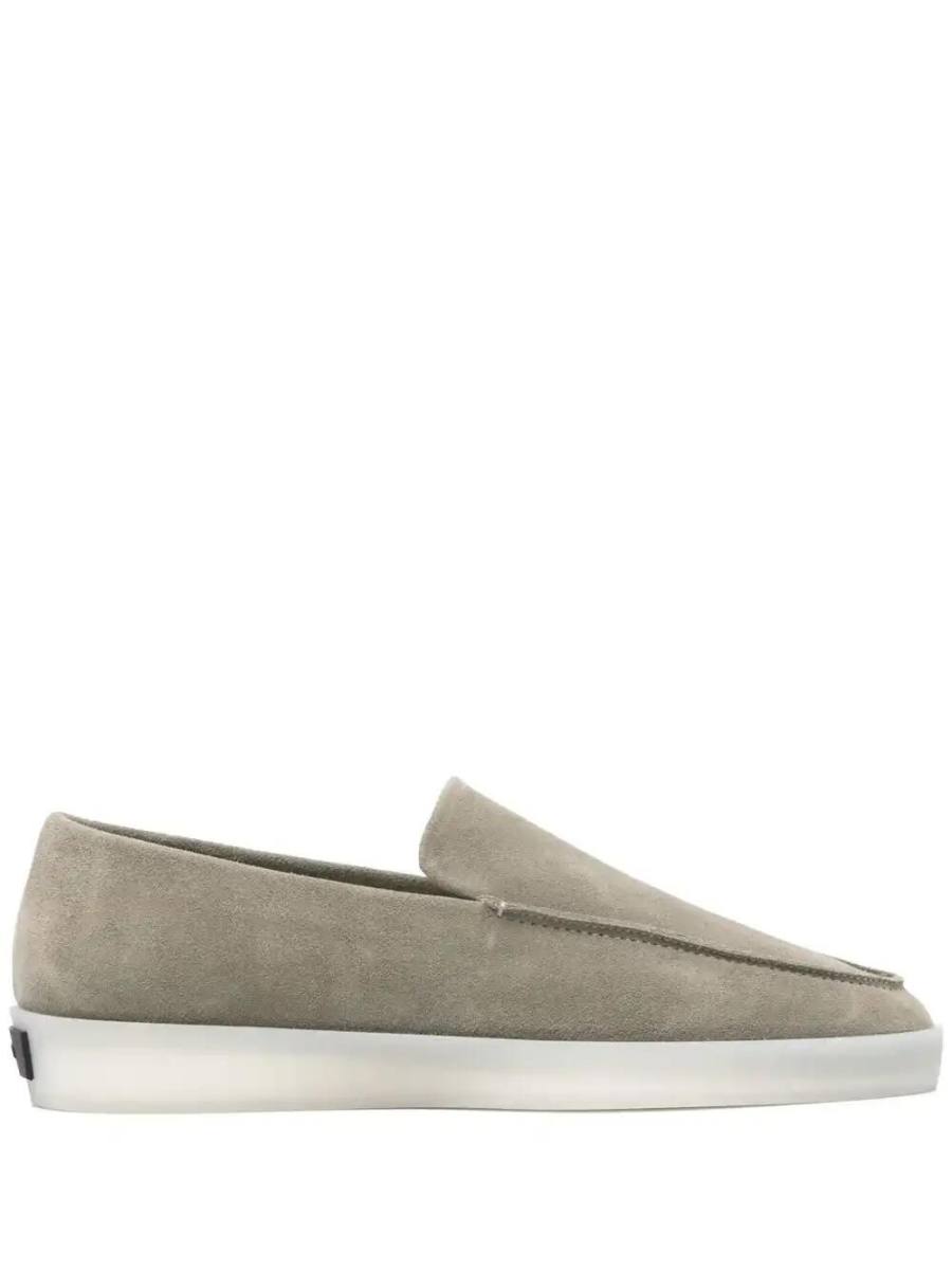 suede loafers