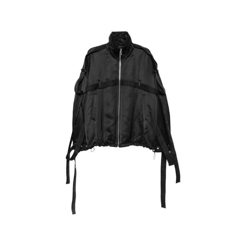 The Attico Buckle-strap Oversized Jacket