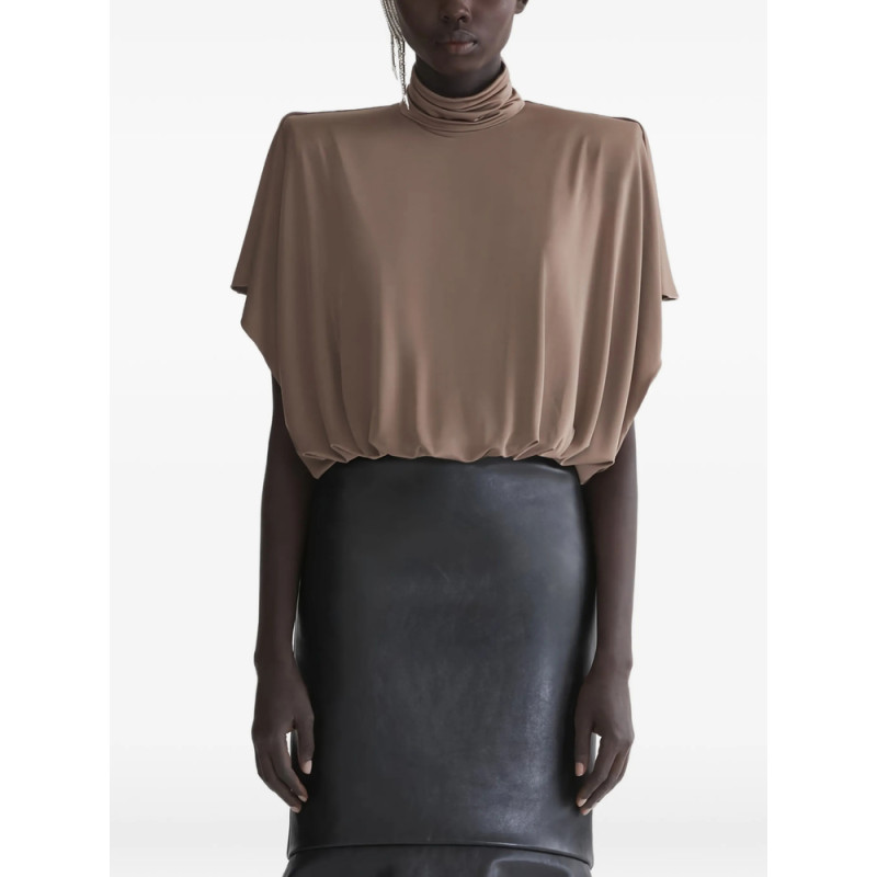 Mugler Drapped Bodysuit