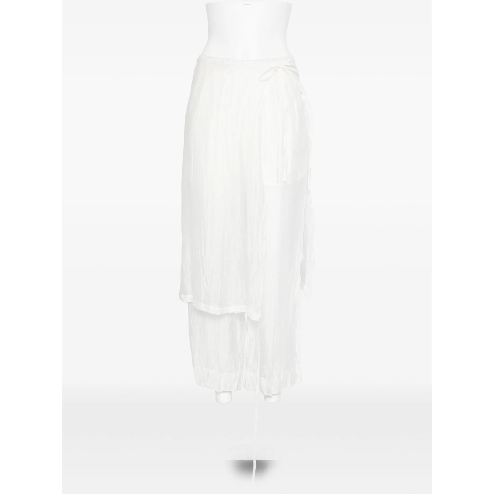 La Piscine Wrinkled Trousers Set