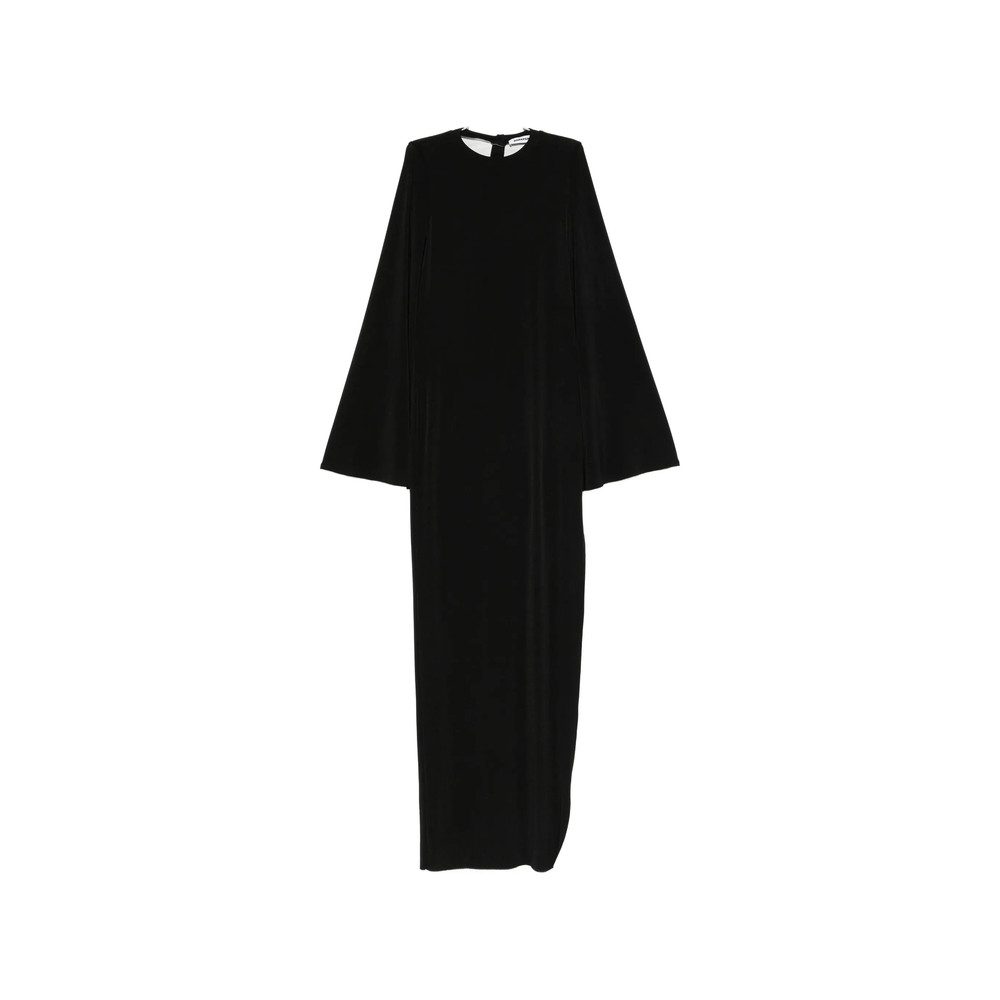 Darkpark Jenna Split-cuff Long-sleeve Maxi Dress