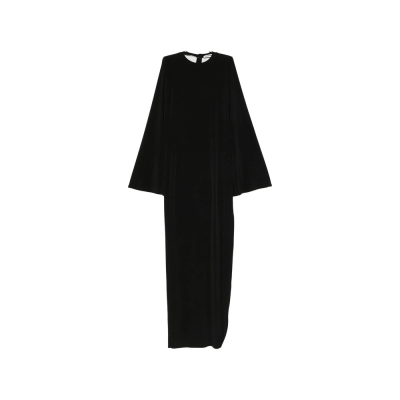 Darkpark Jenna Split-cuff Long-sleeve Maxi Dress