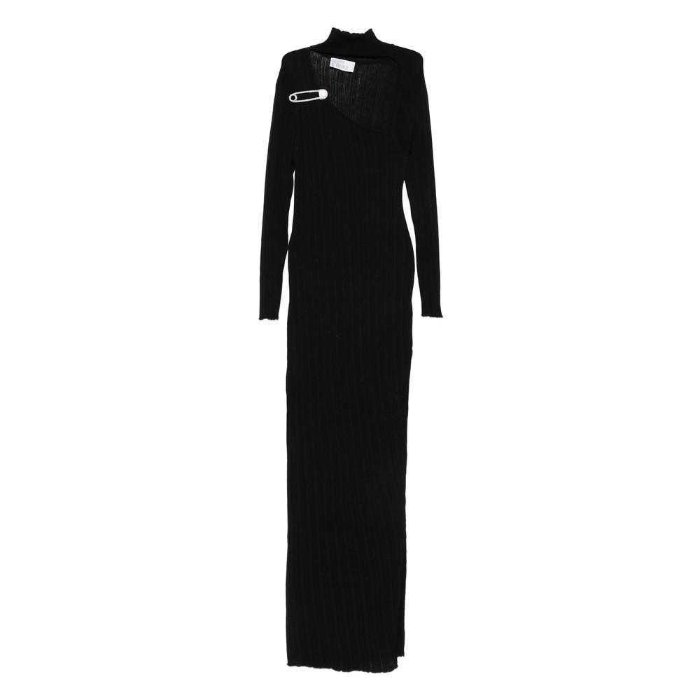 Giuseppe Di Morabito Safety-pin Ribbed Dress