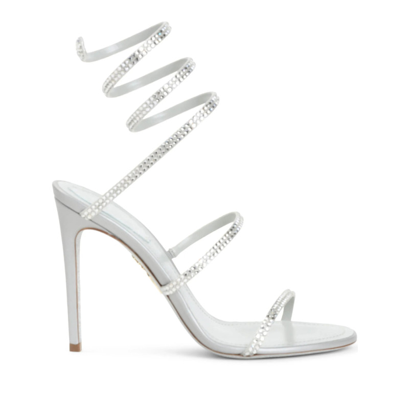 Caovilla 105mm Cleo Satin Sandals