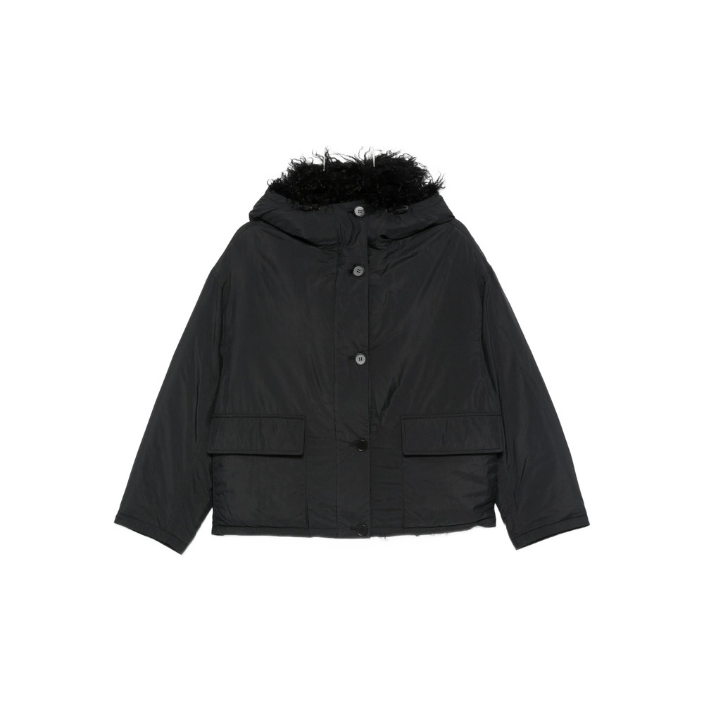Yves Salomon Faux Fur-trim Hooded Jacket