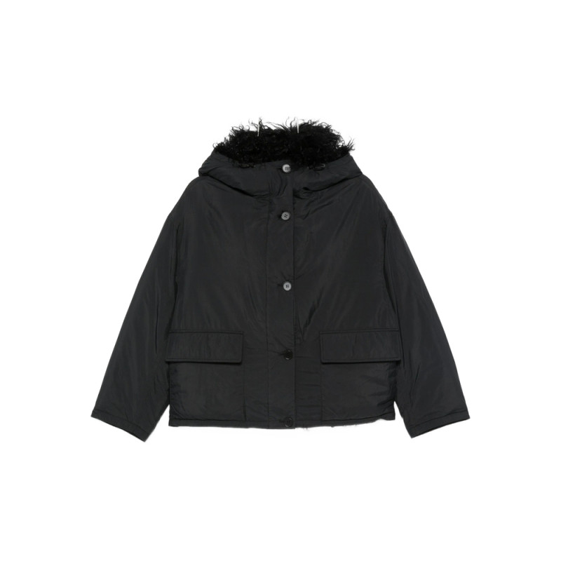 Yves Salomon Faux Fur-trim Hooded Jacket