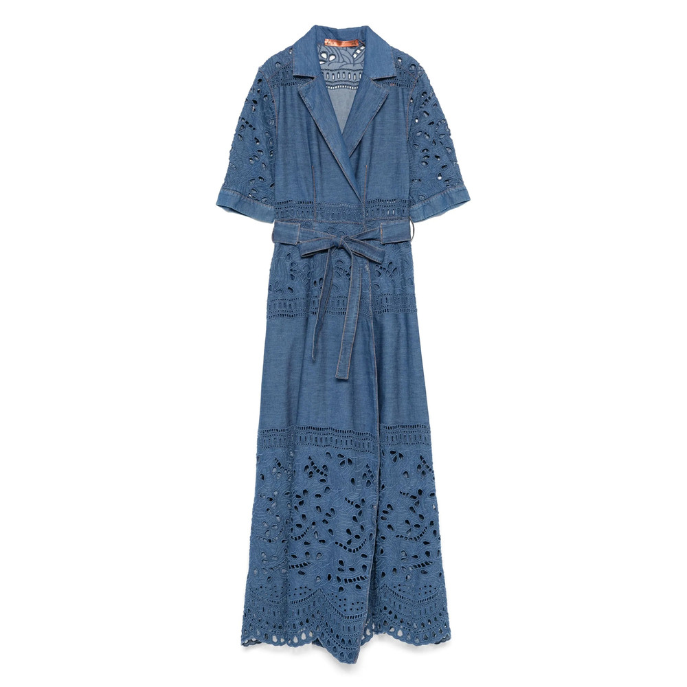 Ermanno Scervino Lace-embellished Dress