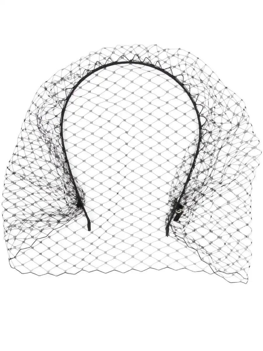 Voilette veil-detail headband