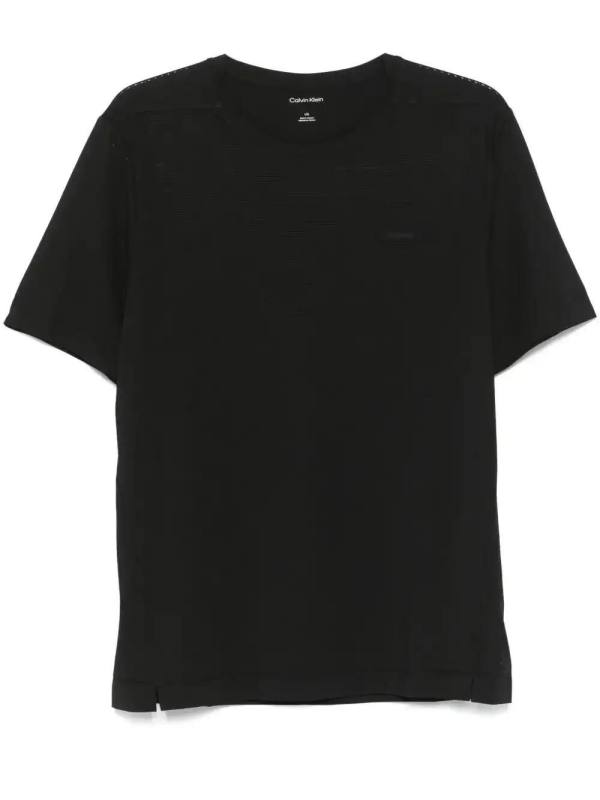 rubberised-logo T-shirt