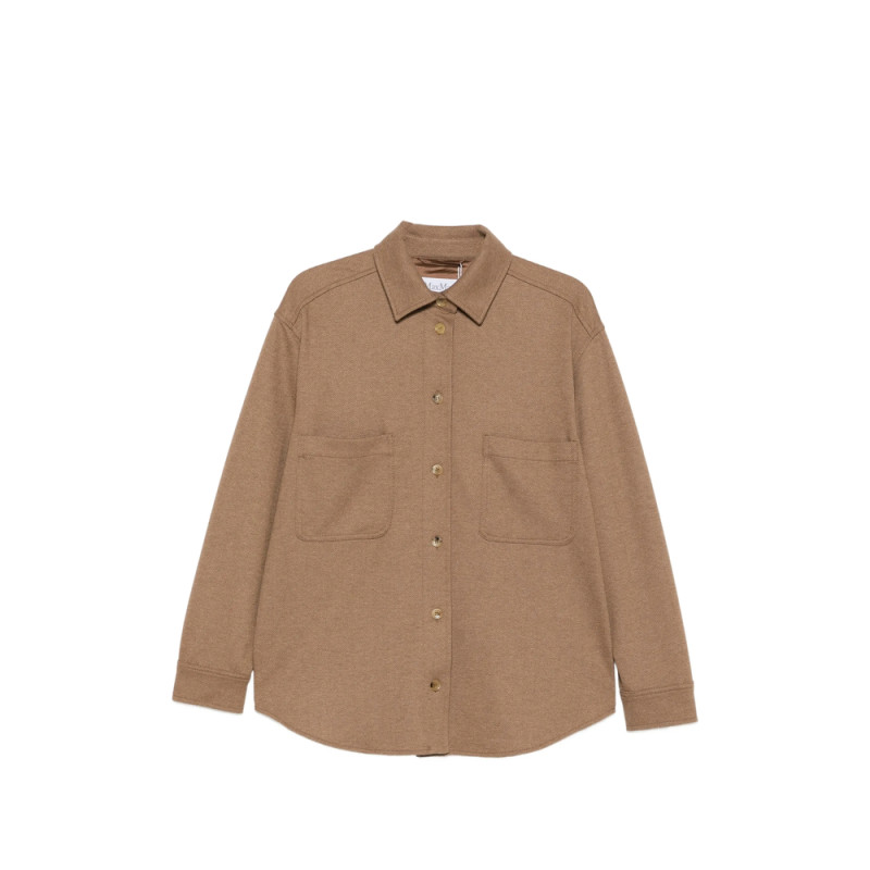 Max Mara Herringbone Patch-pocket Jacket
