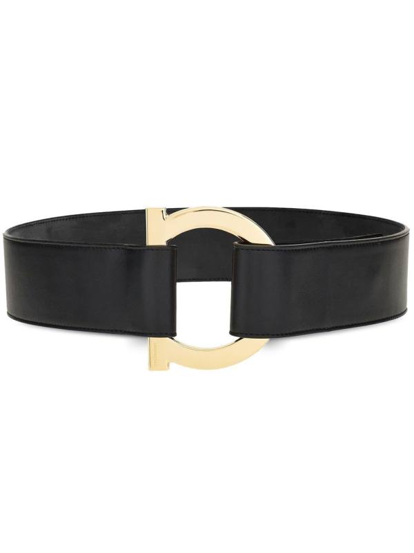 Gancini-buckle belt