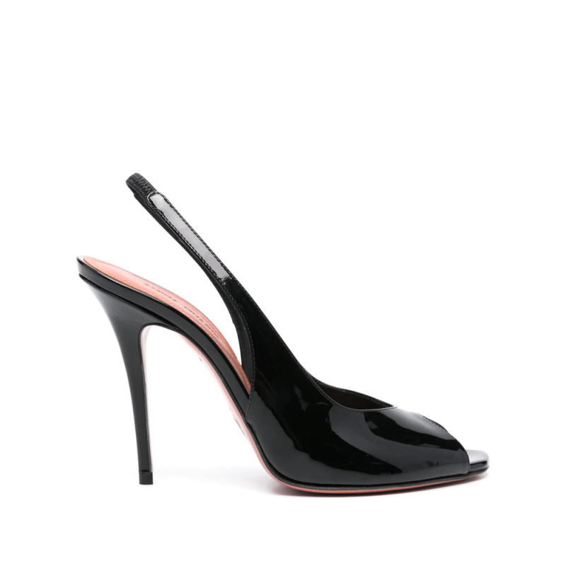 Amina Muaddi 105mm Kristina Slingback Pumps