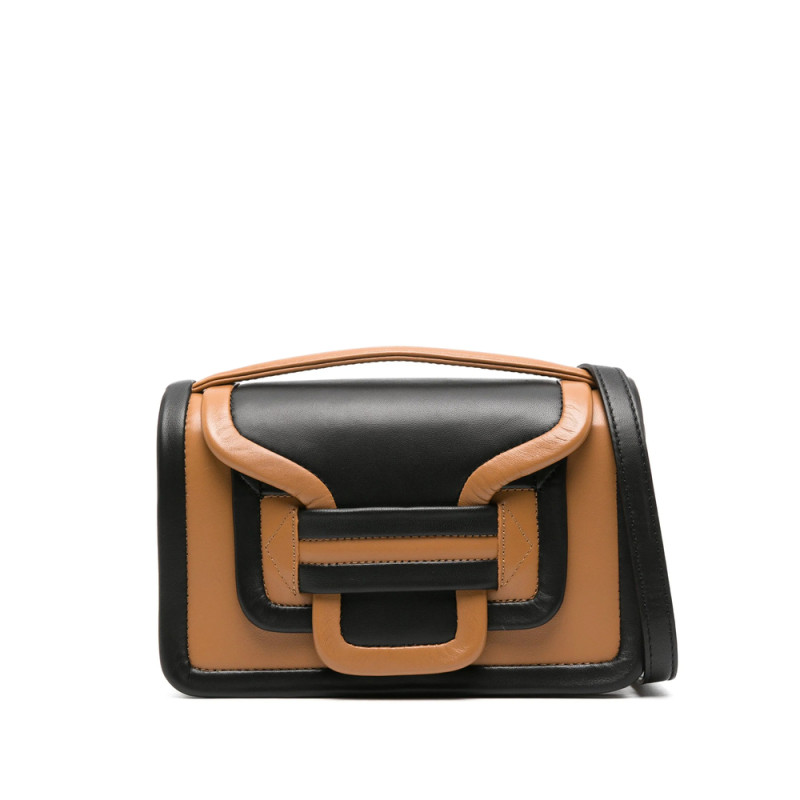 Pierre Hardy Small Alpha Leather Crossbody Bag