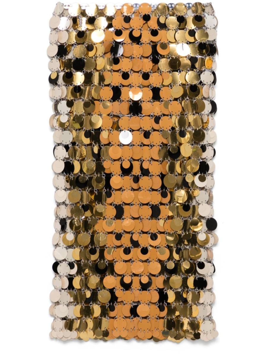Discs midi skirt