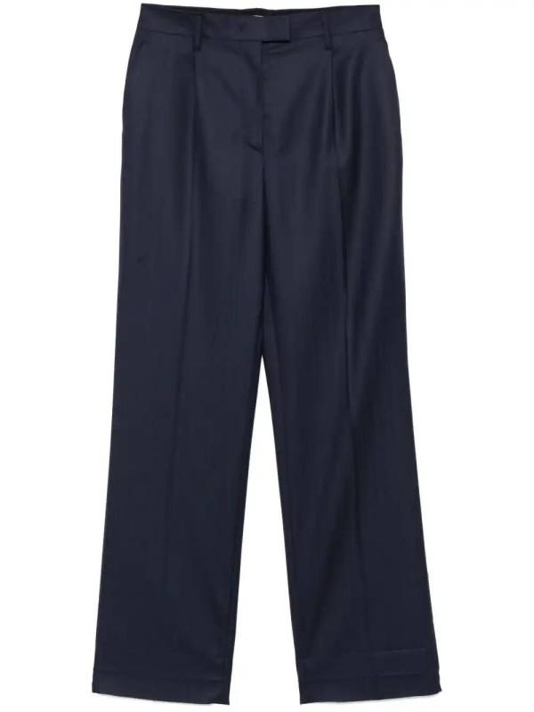 pinstripe trousers