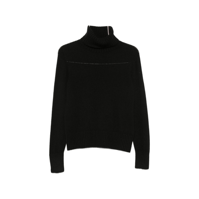 Aragona Roll-neck Ribbed-trim Sweater