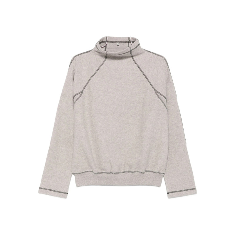 Baserange Contrast-stitch Sweatshirt