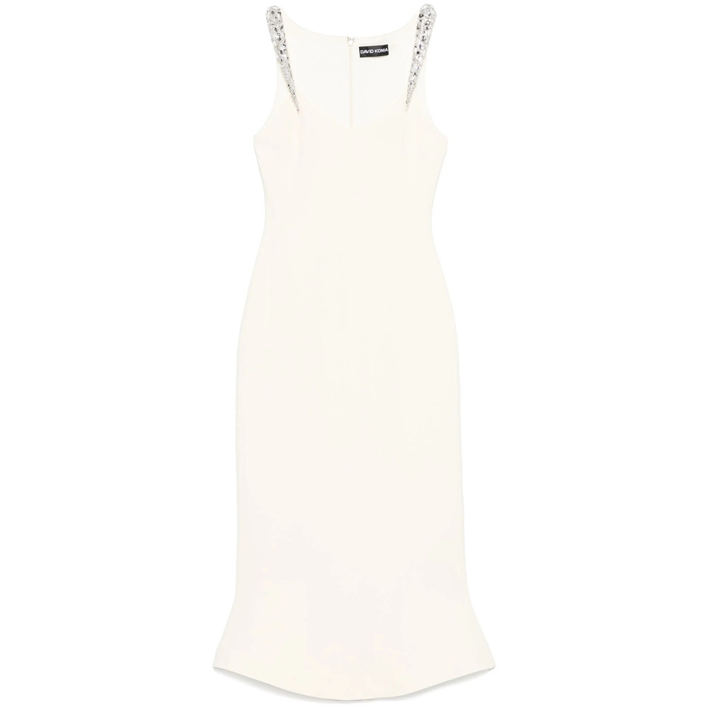 David Koma Crystal-embellished Gown