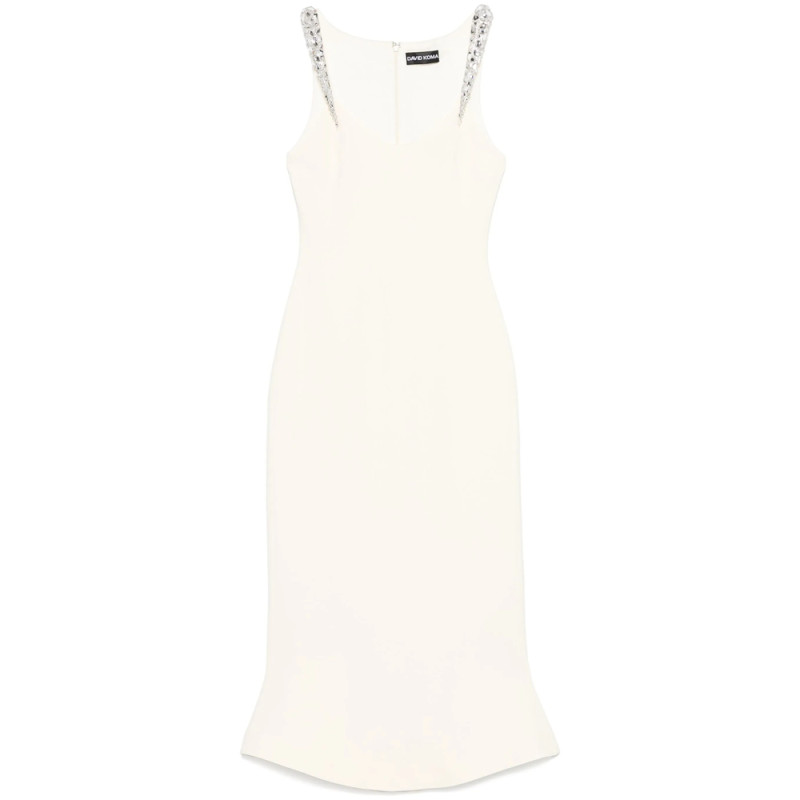 David Koma Crystal-embellished Gown