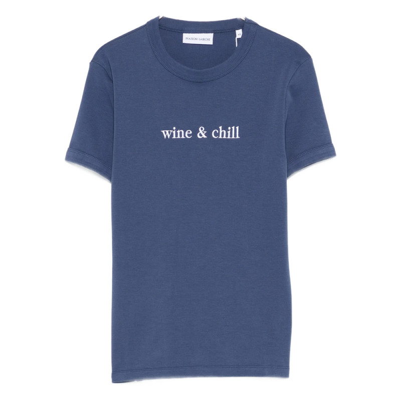 Maison Labiche Embroidered-detail Cotton T-shirt