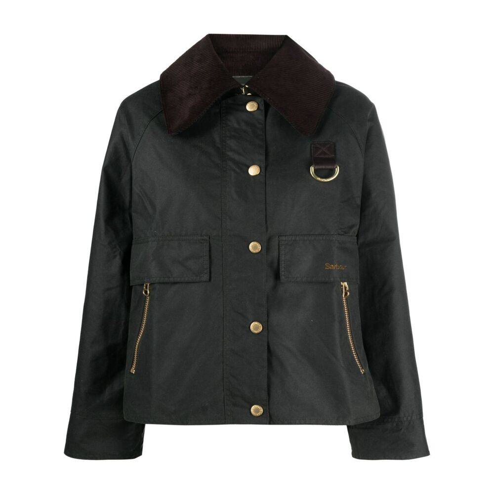 Barbour Logo-embroidered Oversized Jacket
