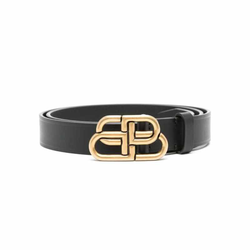 Balenciaga BB Leather Belt