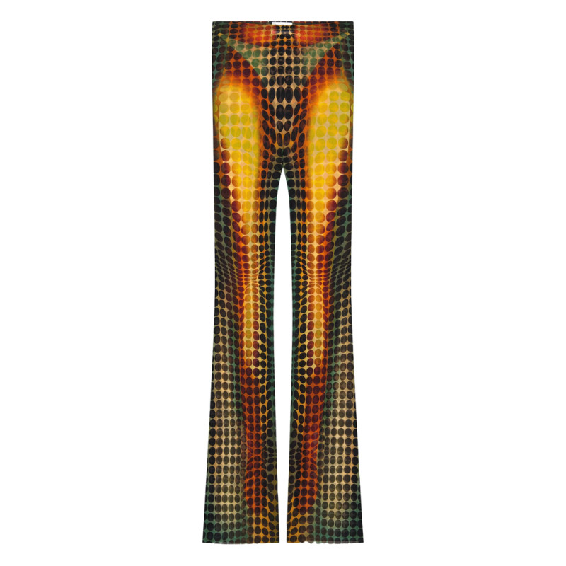 Jean Paul Gaultier Re-edition Flared Trousers