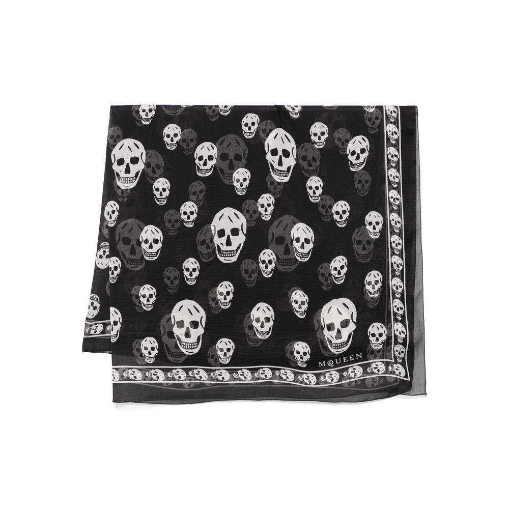 Alexander Mcqueen Skull-print Scarf
