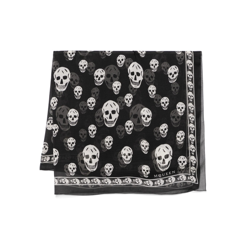 Alexander Mcqueen Skull-print Scarf
