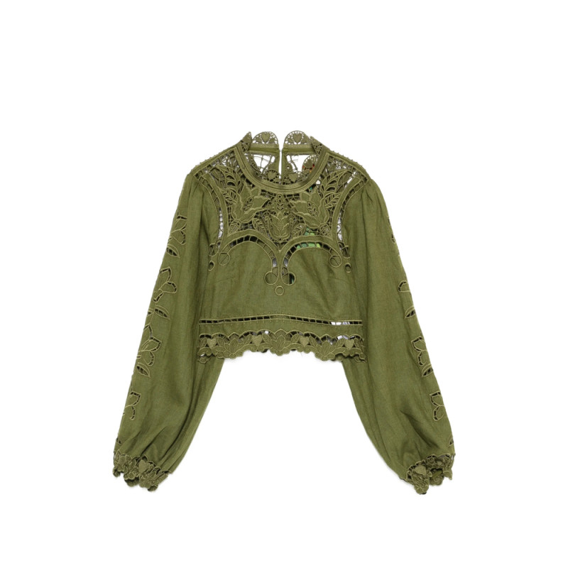 Farm Rio Cut-out Blouse