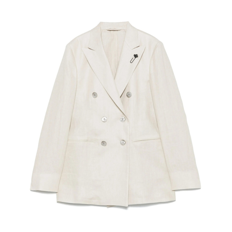 Lardini Double-breasted Blazer