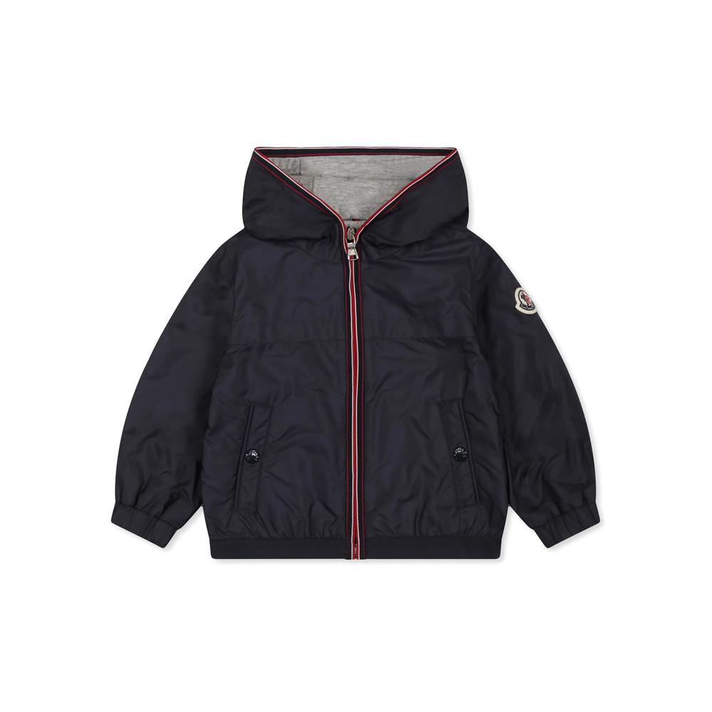 Moncler Long-sleeve Hooded Jacket