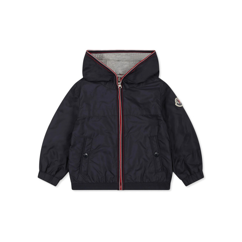 Moncler Long-sleeve Hooded Jacket